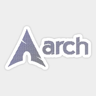 Arch linux - Ascii Art Sticker